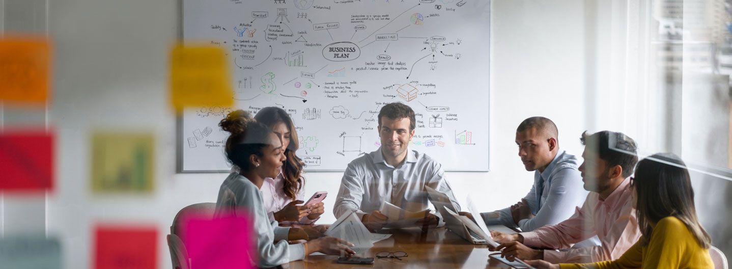 People brainstorming